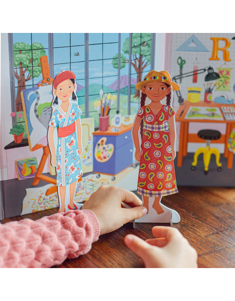 Eeboo Paper Dolls - A Day in Paris