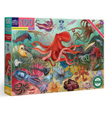 Eeboo Love of Octopuses 100pc Puzzle