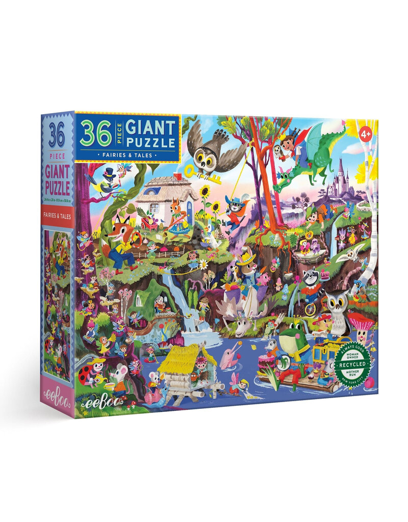 Eeboo Fairies & Tales 36pc Puzzle