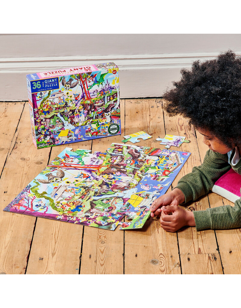 Eeboo Fairies & Tales 36pc Puzzle