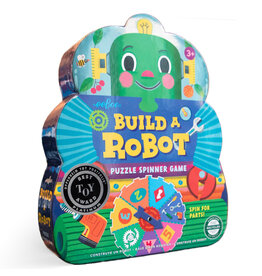 Eeboo Build a Robot Shapped Spinner Game 3y+