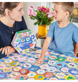 Eeboo Alphabet Hexagon Puzzle Pairs