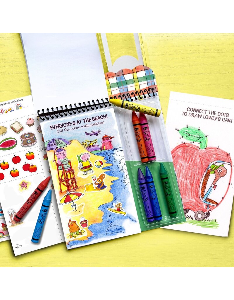 Bright Stripes Busy Town Art on the Go!