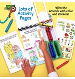 Bright Stripes Busy Town Art on the Go!