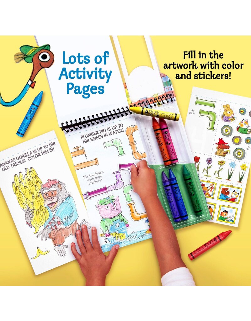 Bright Stripes Busy Town Art on the Go!