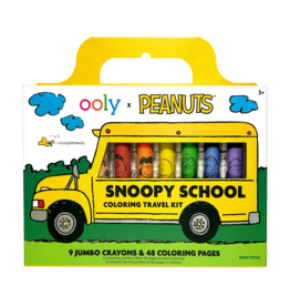 Ooly OOLY x Peanuts School Colouring Travel Kit