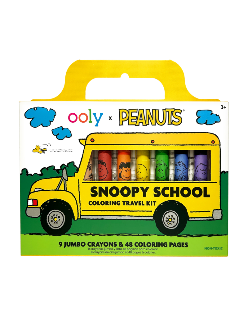 Ooly OOLY x Peanuts School Colouring Travel Kit