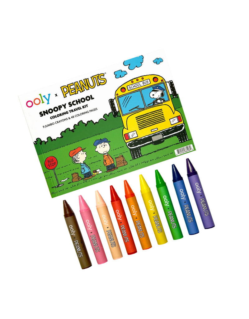 Ooly OOLY x Peanuts School Colouring Travel Kit