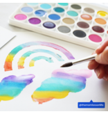 Ooly Lil' Watercolor Paint Pods & Brush