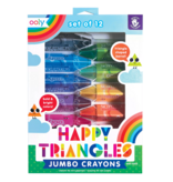 Ooly Happy Triangles, 12 Crayons