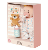 Manhattan Toys Stella Sleepy Time Set, Peach Doll with Blonde Hair