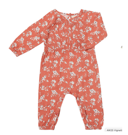 Vignette Kylie Romper Persimmon Floral