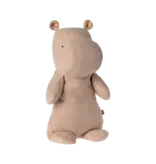 Maileg Safari Friends Hippo, Medium, Light Rose