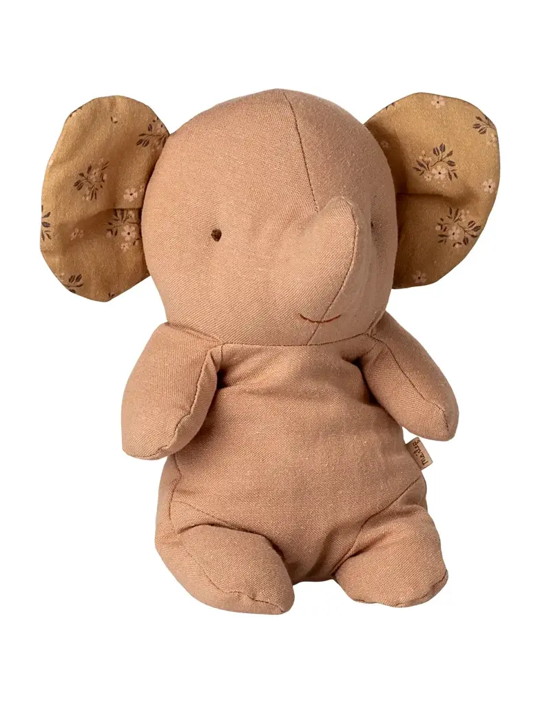 Maileg Safari Friends Elephant, Small, Powder