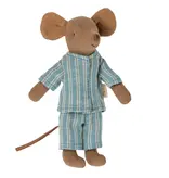 Maileg Mouse In Matchbox - Big Brother (Blue PJs)