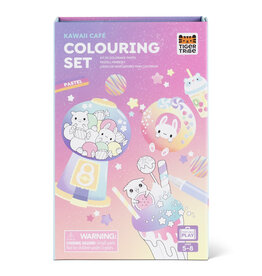Tiger Tribe Kawaii Cafe Colouring Set 5y+