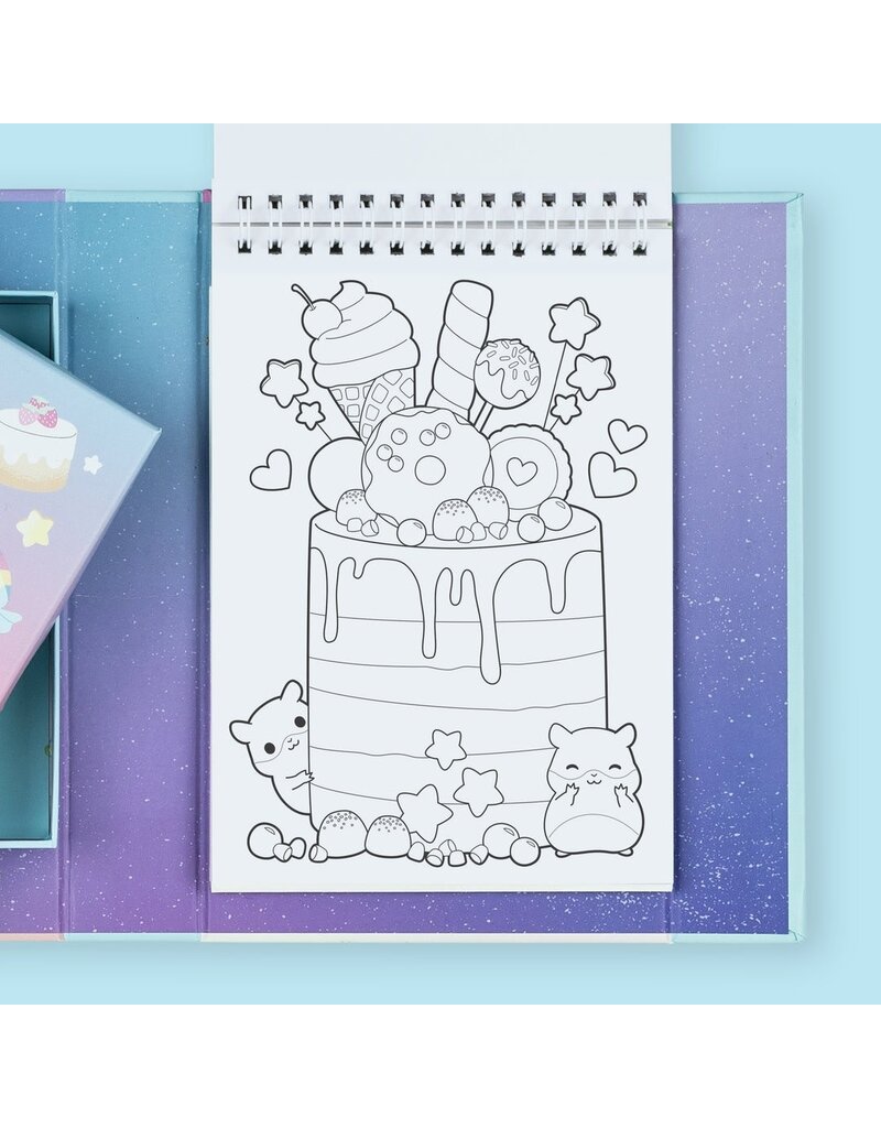Tiger Tribe Kawaii Cafe Colouring Set