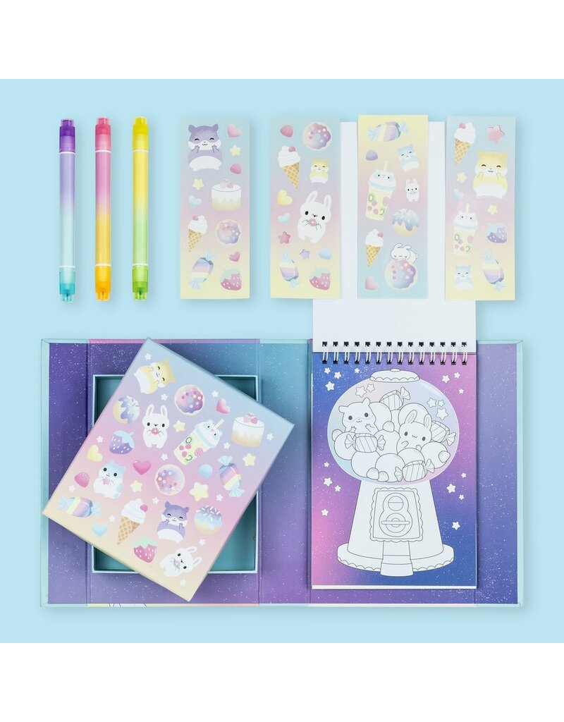 Tiger Tribe Kawaii Cafe Colouring Set