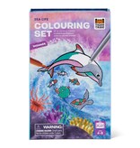 Tiger Tribe Shimmer Colouring Set - Sea Life