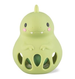 Tiger Tribe Silicone Rattle - Dino