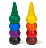 Tiger Tribe Stackable Crayons - Retro Rainbow