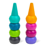 Tiger Tribe Stackable Crayons - Candy Colours