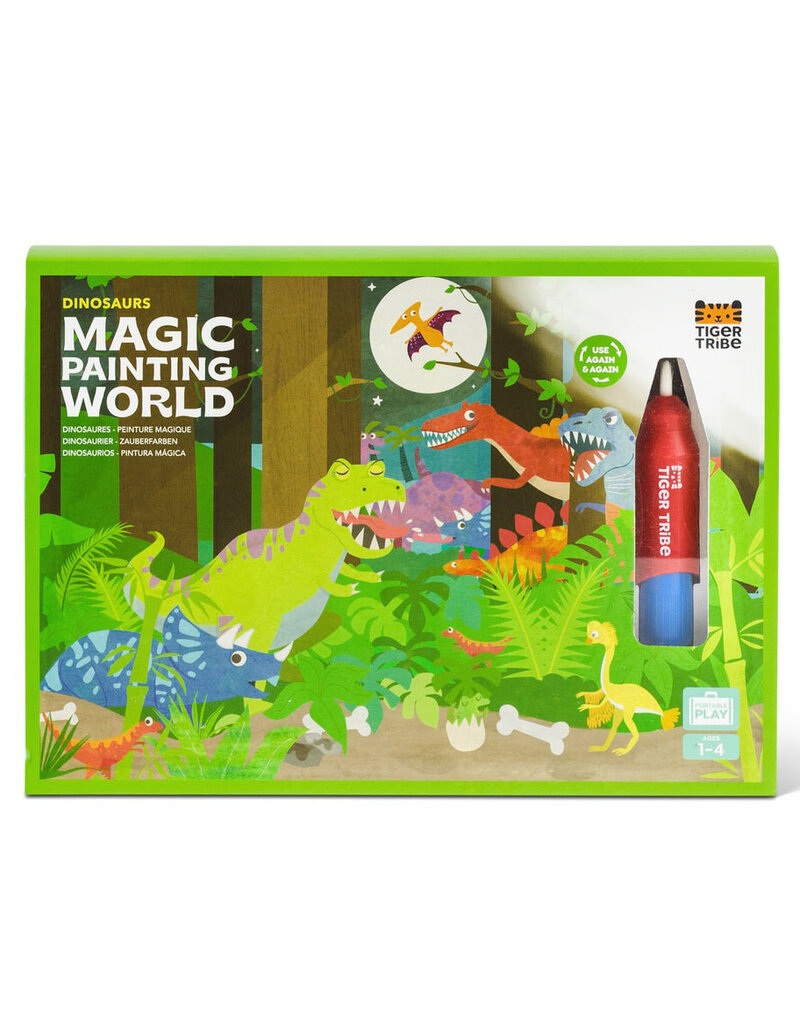 Tiger Tribe Magic Painting World - Dinosaurs