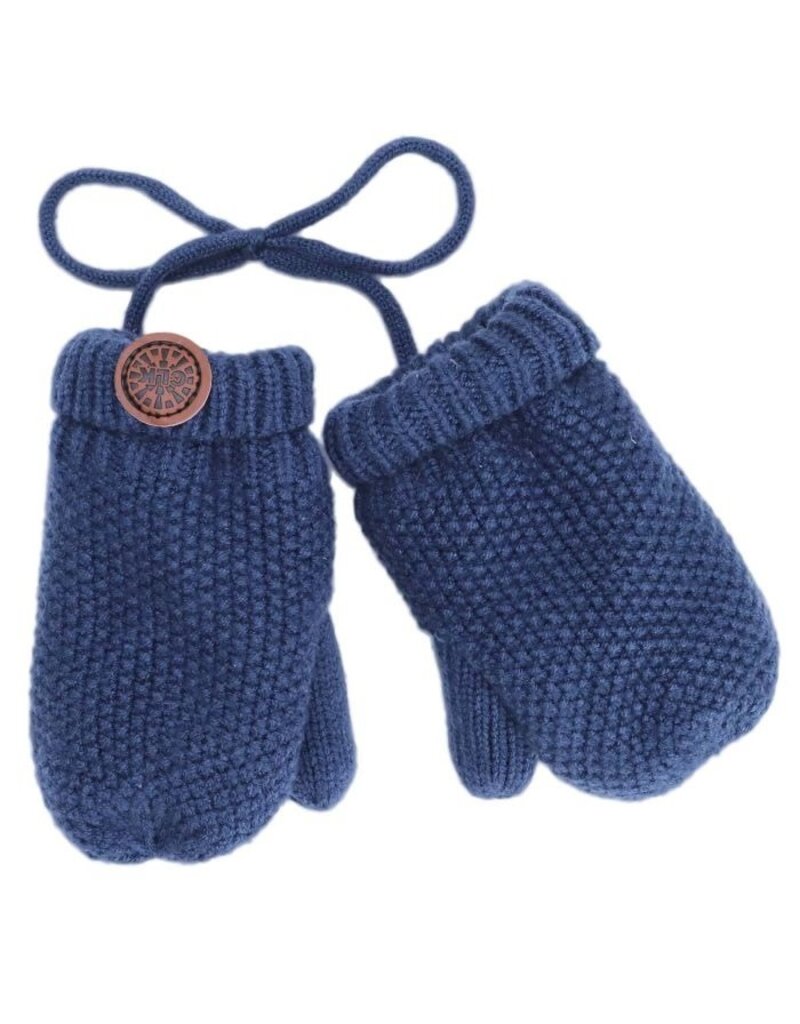 Blue Cotton Mitts