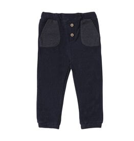 Me & Henry Jackson Jersey Baby Pants Navy