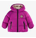 Souris Mini Purple Baby Puffer Coat