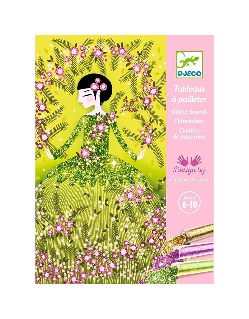 Djeco Glitter Dresses Activity Set 6y+