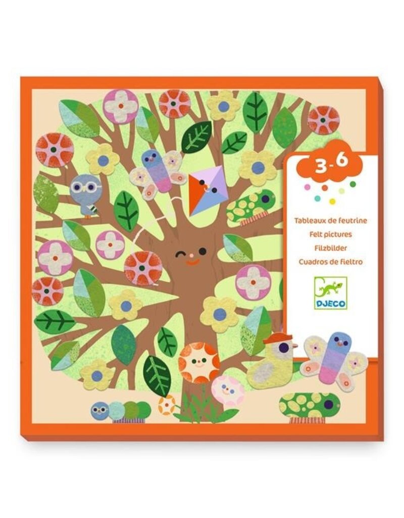 Djeco Through The Seasons Collage Activity 3-6y