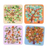 Djeco Through The Seasons Collage Activity 3-6y