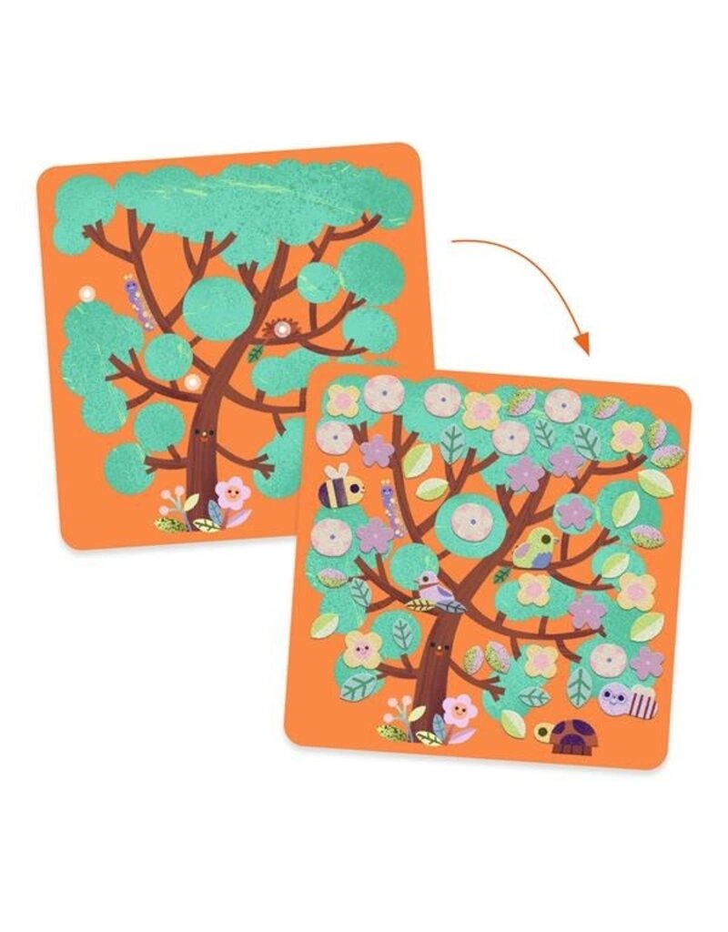 Djeco Through The Seasons Collage Activity 3-6y