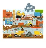 Djeco Articulated Puzzle - Construction Site 3y+