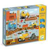 Djeco Articulated Puzzle - Construction Site 3y+