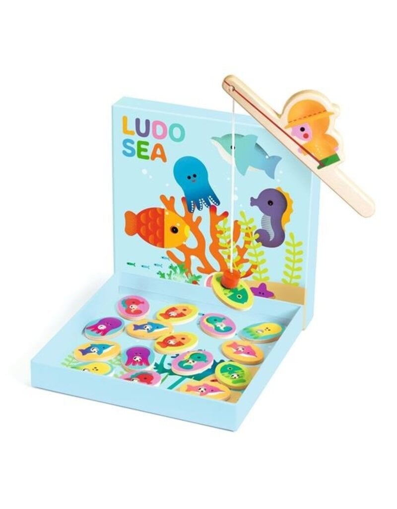 Djeco Ludo Sea - 4 Games 2y+