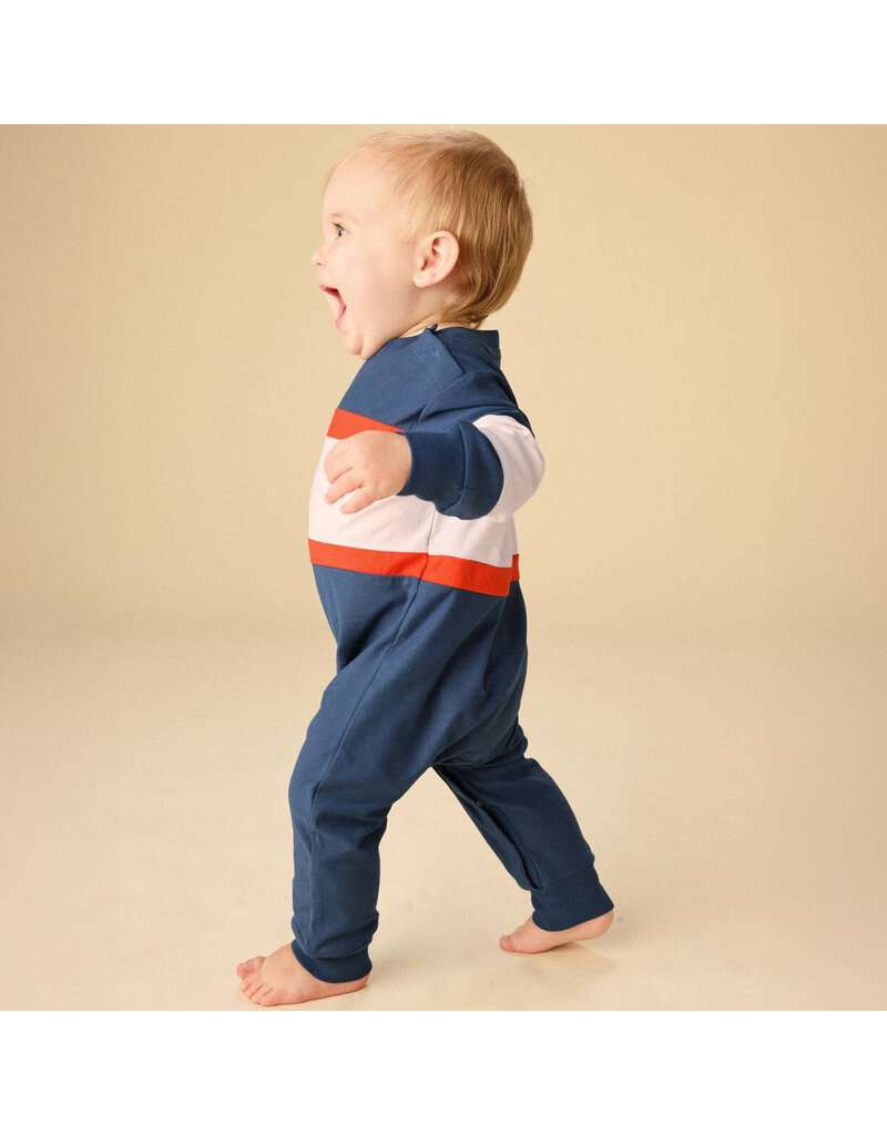 Tea Collection Naval Colorblock Rugby Baby