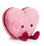 Jellycat Amuseables Colette Heart Macaron (Pink)
