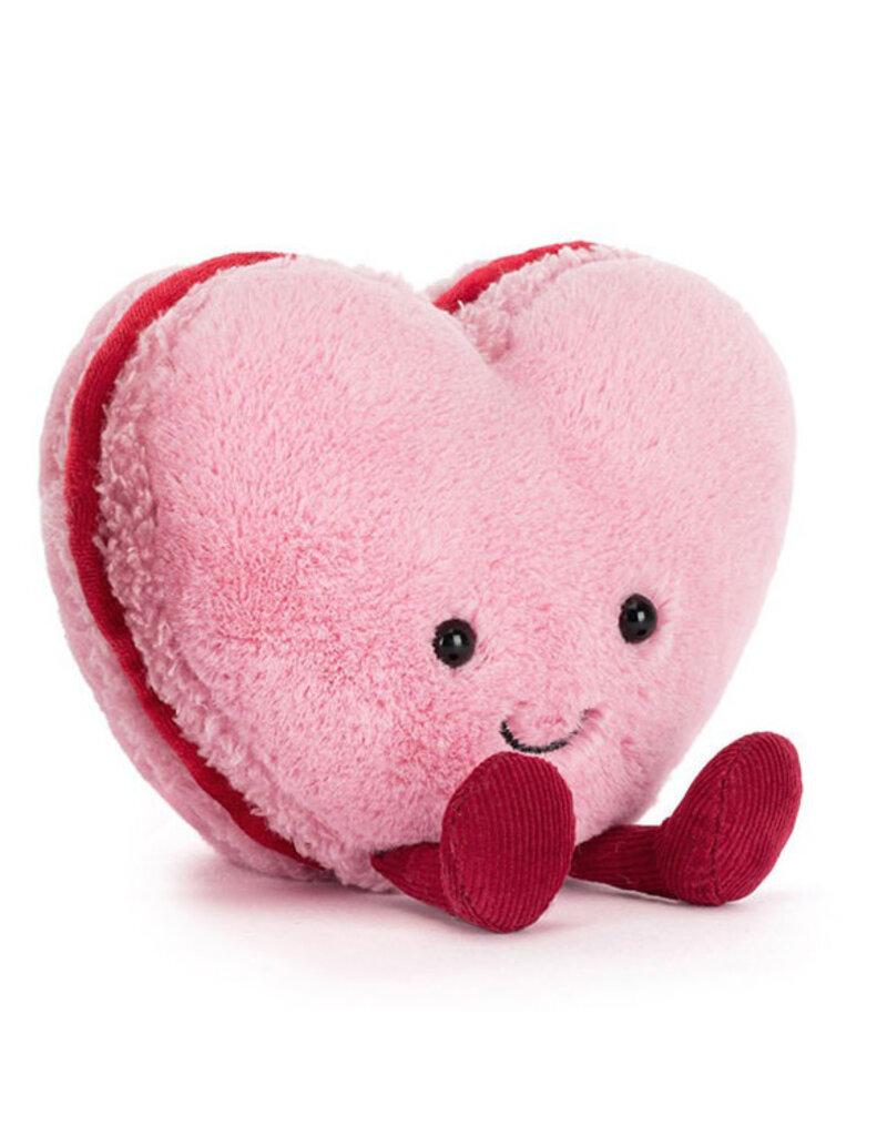 Jellycat Amuseables Colette Heart Macaron (Pink)