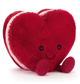 Jellycat Amuseables Colette Heart Macaron (Red)