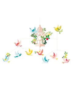 Djeco Mobile - Birds & Cage