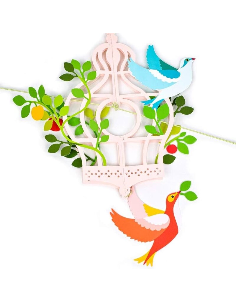 Djeco Mobile - Birds & Cage