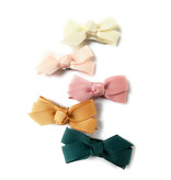 Baby Wisp Chelsea Bows Snap Clips 5pk -  Enchanted