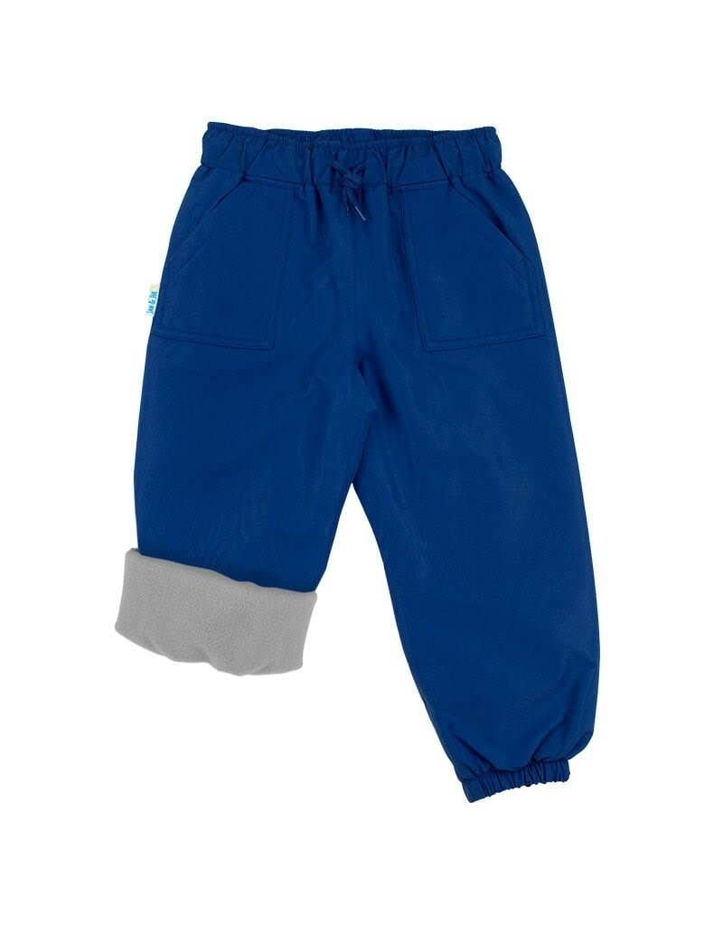 Jan and Jul Nebula Blue Fleece Lined Rain Pants