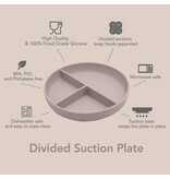 noüka Divided Suction Plate - Lily Blue