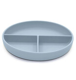 noüka Divided Suction Plate - Lily Blue