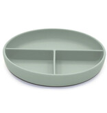 noüka Divided Suction Plate - Leaf