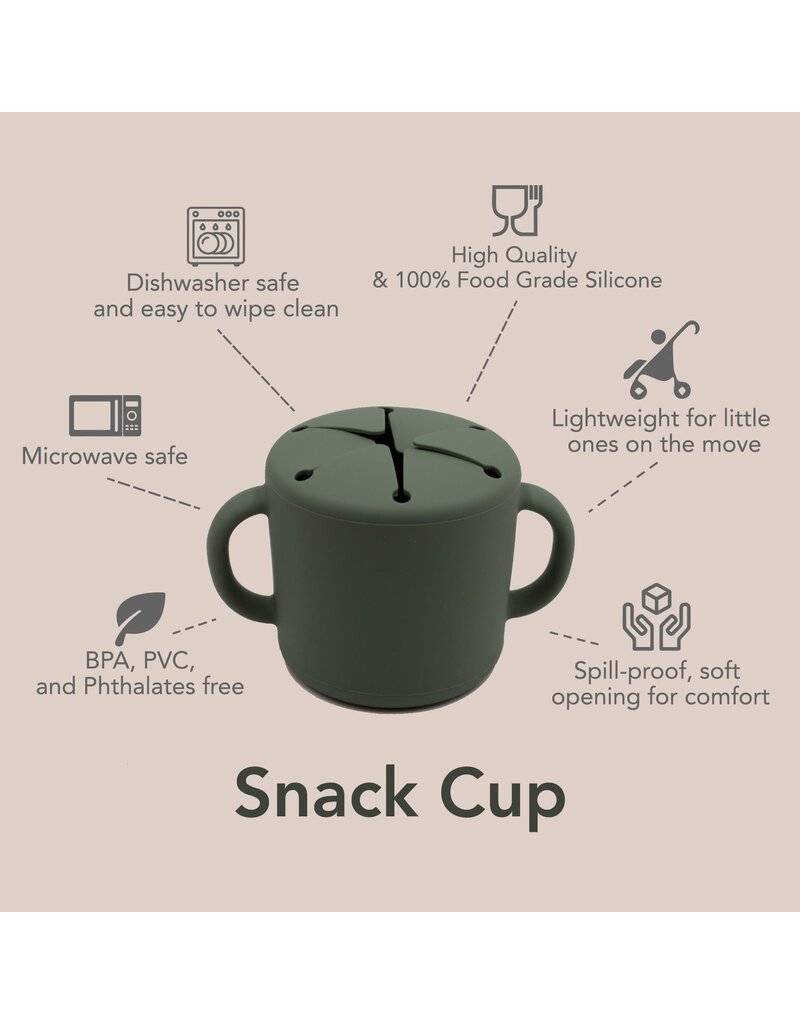 noüka Soft Blush Snack Cup