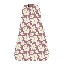 Bamboo Swaddle Sack,  NB-3m, Blossom, 1.0 TOG